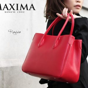 MAXIMA(マキシマ)トートバッグ　ロッソ