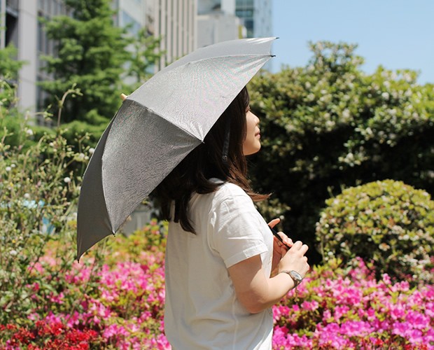 【Nouvel Japonais】スパッタリング 日傘 ヌーベルジャポネ 折りたたみ日傘 軽量 紫外線対策 UV対策 レディース メンズ 遮光 遮熱 折り畳み日傘 スパッタリング日傘 ギフト