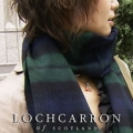 【Lochcarron of Scotland（ロキャロン オブ スコットランド）】ラムズウール100％タータンチェックマフラー英国スコットランド製＜ブラックウォッチ＞