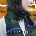 【Lochcarron of Scotland（ロキャロン オブ スコットランド）】ラムズウール100％タータンチェックマフラー英国スコットランド製＜ニューヨークシティ＞
