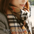 エリザベス女王 ★ 【Lochcarron of Scotland】ラムズウール100％タータンチェックマフラー英国スコットランド製＜キャメルトンプソン＞