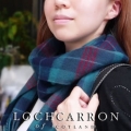【Lochcarron of Scotland（ロキャロン オブ スコットランド）】ラムズウール100％タータンチェックマフラー英国スコットランド製＜ロックネス＞